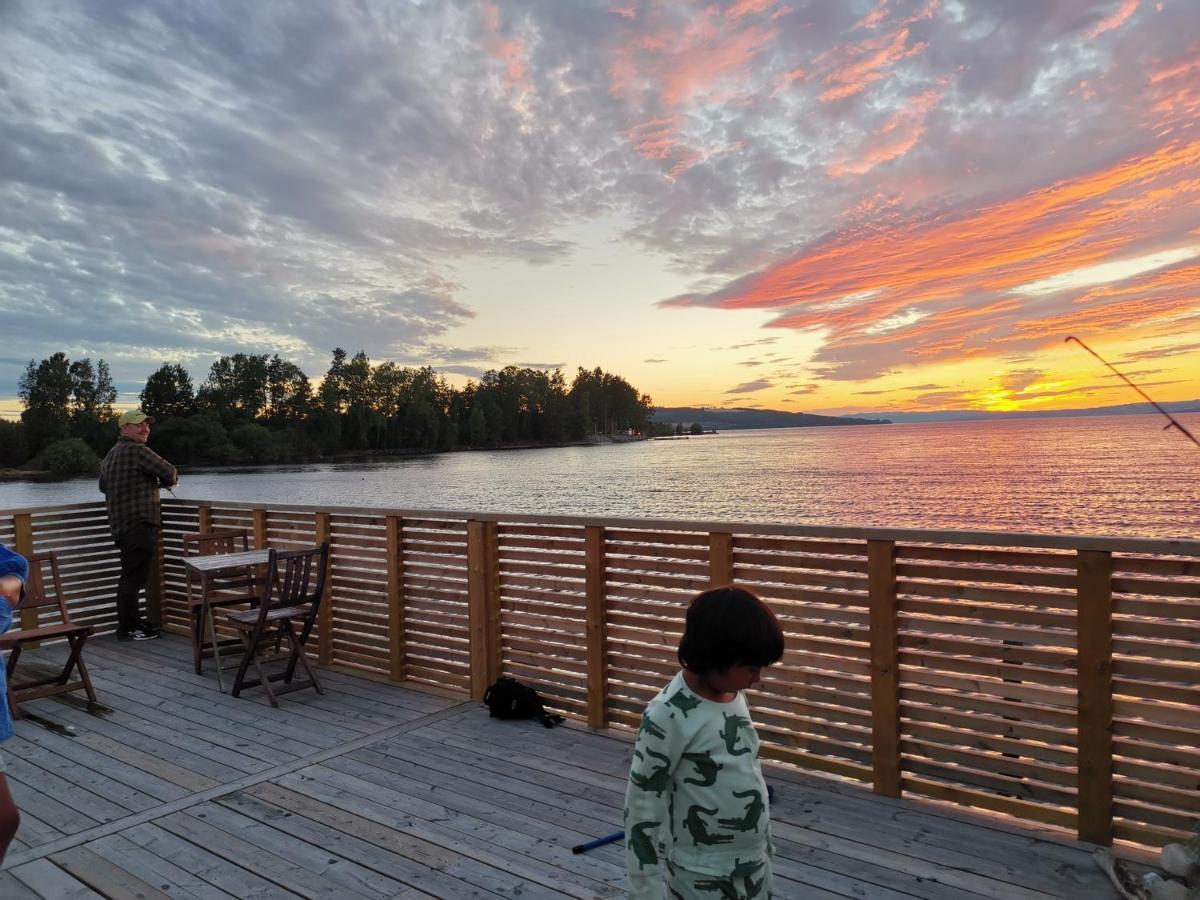 Idylliske Evjua Ved Mjosa Hotel Skreia Bagian luar foto