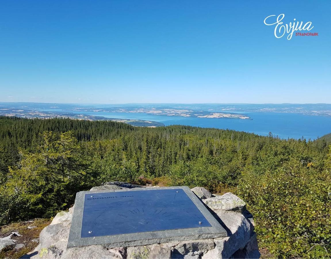 Idylliske Evjua Ved Mjosa Hotel Skreia Bagian luar foto