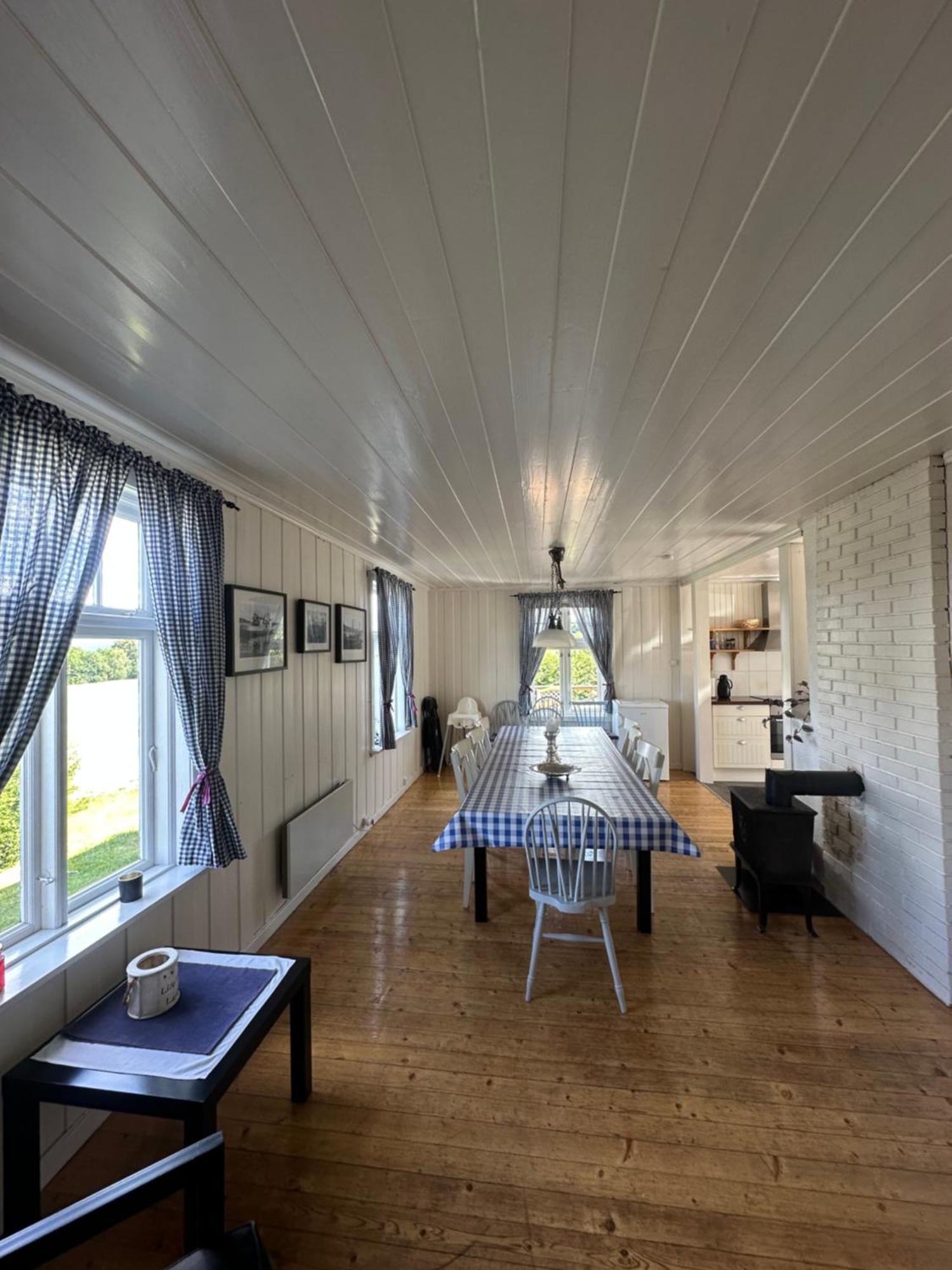 Idylliske Evjua Ved Mjosa Hotel Skreia Bagian luar foto