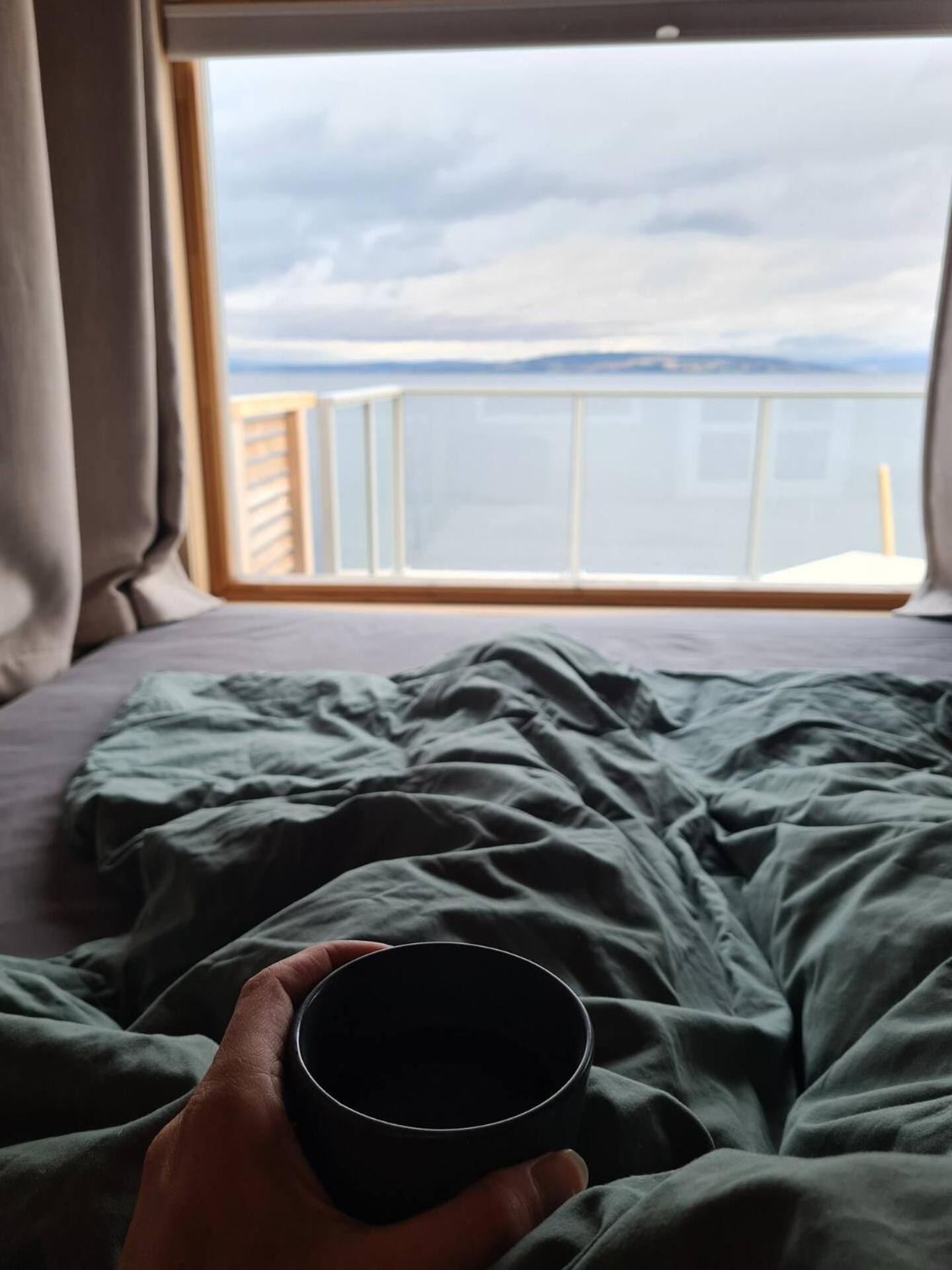 Idylliske Evjua Ved Mjosa Hotel Skreia Bagian luar foto